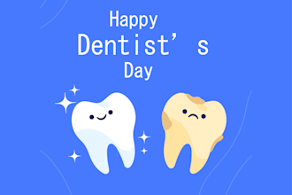make your company memorable with my dental logo design services