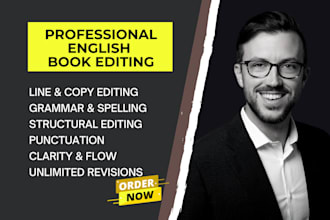 do book proofreading and book copy editing as your developmental book editor