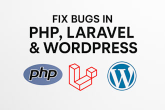 fix bugs in php, laravel or wordpress websites quickly and securely