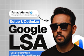 setup, manage and optimize google local service ads lsa