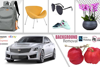 do bulk product photo editing in background removal and image retouching