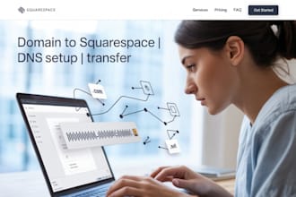 connect and transfer your domain to squarespace with dns setup
