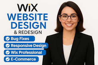 redesign wix website wix website design wix store design wix website redesign