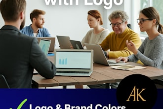 design professional zoom virtual office backgrounds