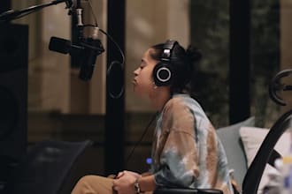 do podcast jingle female rap jingle custom song podcast intro music radio jingle