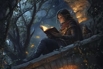 do book cover design, fantasy book cover illustration