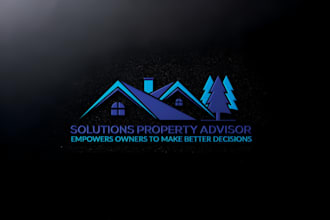 make creative real estate, construction, property company logo design in 24hrs