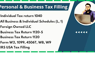 e filing US taxes 1040, 1120, w2, 1099 pay stubs, check stubs