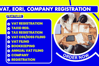 do your company registration, vat oss, ioss in all eu countries