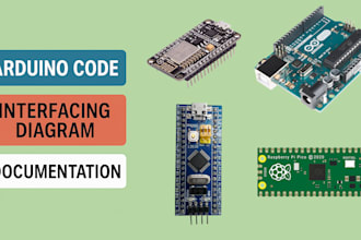 design and develop firmware for arduino based projects