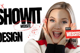 design or customize showit website or template and SEO