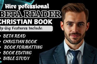 beta read feedback christian book, devotional book historic memoir fiction novel