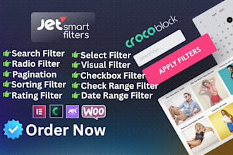 build product filter for woocommerce online store with jet smart filter