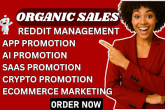 promote your ai app, ecommerce marketing, crypto, saas marketing, on reddit
