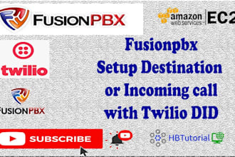 setup 3cx, did number, email spoof api, twilio ivr, sip trunk, inbound call,