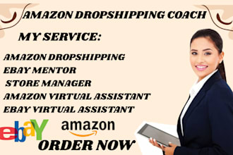 be your ecommerce mentor virtual consultant amazon to ebay dropshipping coach