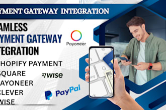set up verify shopify payment gateway payoneer paypal wise account integration
