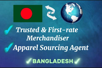 apparel merchandiser, clothing sourcing agent from bangladesh