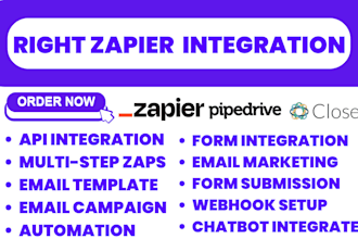 zapier zaps pipedrive automation close io data migration jobnimbus integration