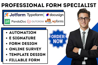 do outgrow typeform google forms wpforms docusign pandadoc jotform gravity form