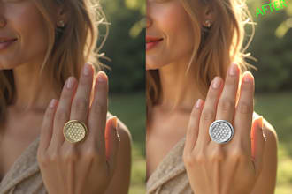 do professional high end jewelry images retouch and image editing