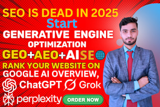 rank your website on ai engines with generative engine optimization GEO, llm SEO