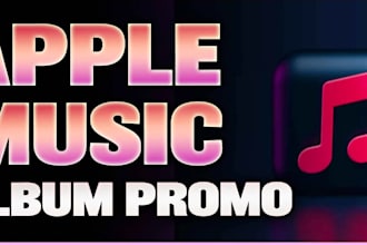 do organic USA apple music promotion via apple music playlist, apple music prom