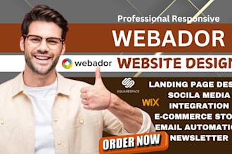 webador website, webador online store, redesign design webador, webador seo