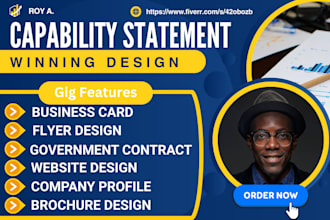 create a winning capability statement and company profile for rfp or rfq bids