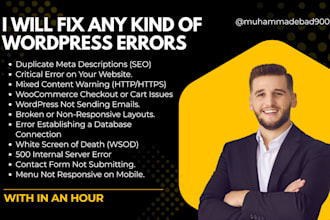 fix wordpress issues, bugs, and critical errors