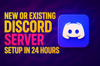 setup your discord server fully within 24 hours