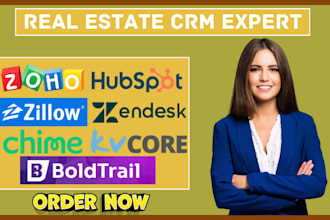 do real estate crm kvcore lofty zillow boldtrail chime idx follow up boss podio