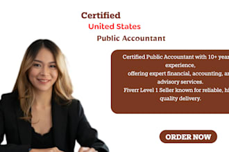 audit financial statement US CPA, sign CPA letter, income verification letter