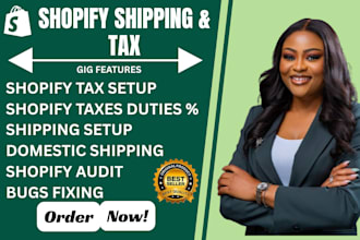 setup shopify shipping and tax, tax and duties, shopify shipping and tax setup