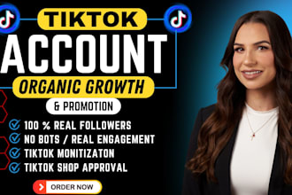 grow and promote your tiktok account organically