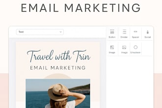 set up and design your mailerlite newsletter and welcome sequence