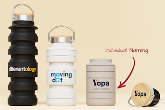 do amazing bottle water 3d marketing and promotion