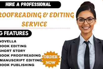 proofread edit and format your novel short story peom poetry novella manuscript