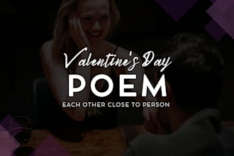 compose a sentimental and imaginative poem for any occasion