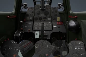 bring to life3d airplane model,aircraft animation, 3d helicopter,3d jet,3d drone