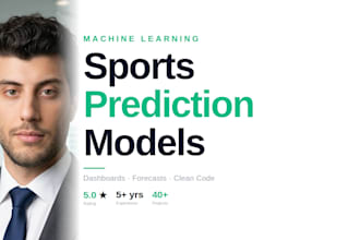 build machine learning models for sports prediction and player analytics