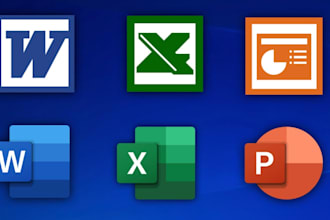 professional microsoft word, excel and powerpoint support and design