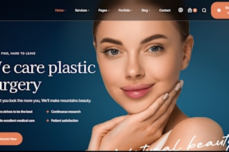design cosmetics, skincare, spa, website with ecommerce functionality