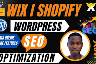 do wix online store optimize wordpress shopify wix site seo for 1st page ranking