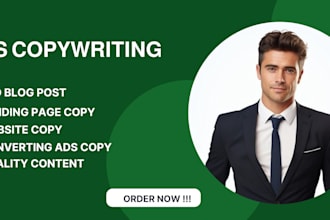 do ads copywriting website copy landing page copy sales copy