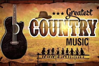 produce and record country music, folk or modern country pop