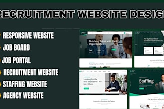 create recruitment job board health care website job portal website on wordpress