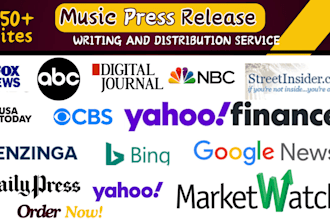 do music press release, music press release distribution, submit music pr