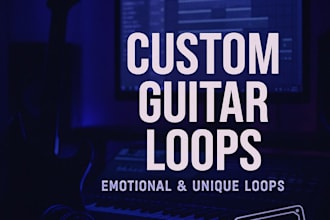 create chill and professional guitar loops for your music