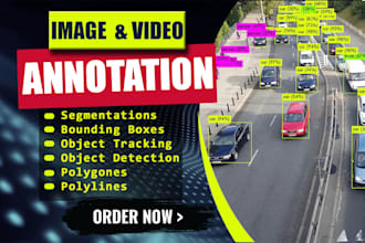 do image annotation, segmentation, bounding box, and all data labeling for ai